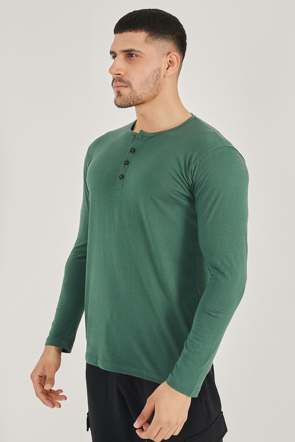 Amazon Green Henley