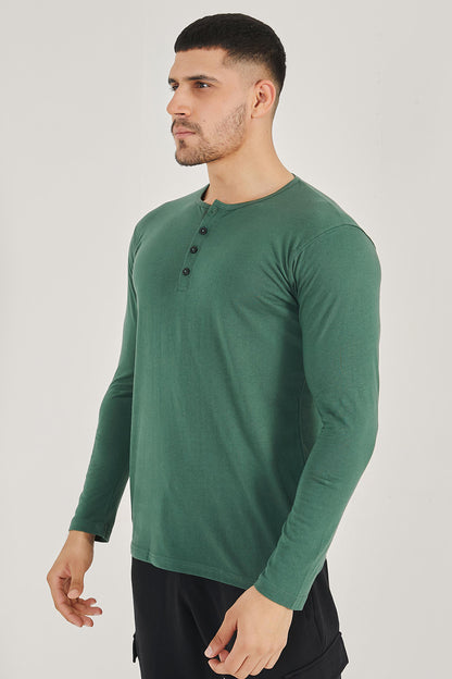 Amazon Green Henley