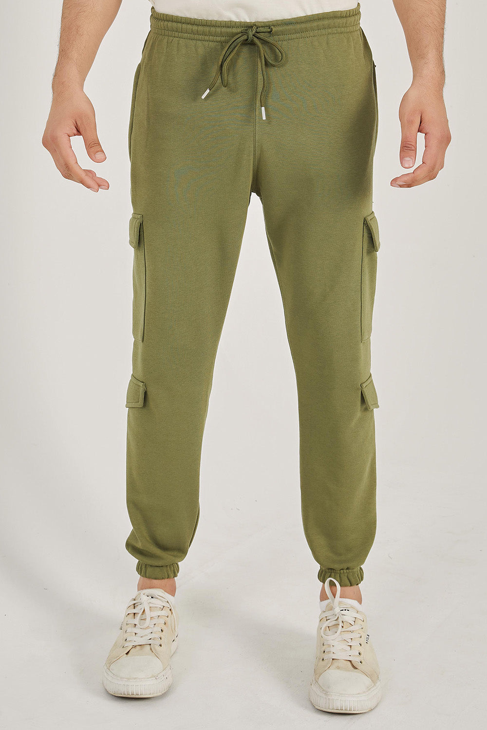 Olive Cargo Trousers