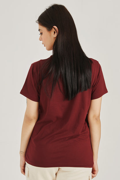 Maroon Signature Crew Neck - W