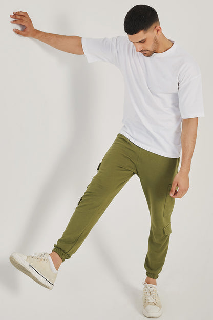 White Basic Oversized Tee