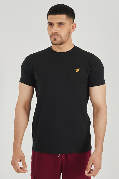 Black Signature Crew Neck