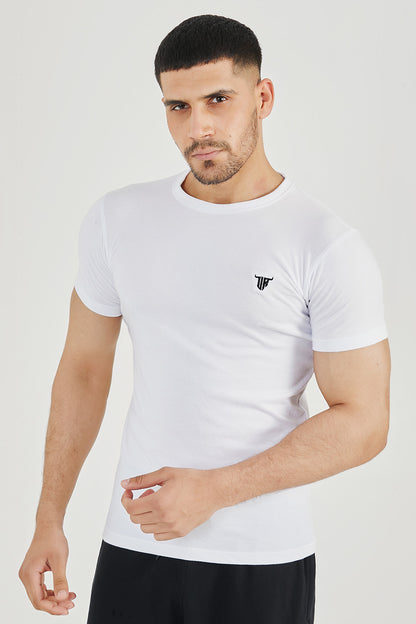 White Signature Crew Neck