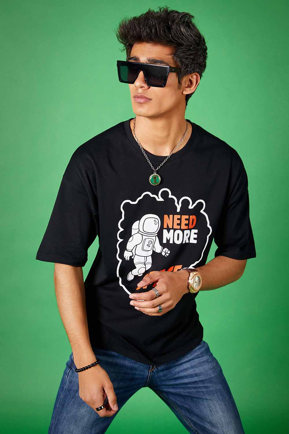 Need More Space Oversized Tee