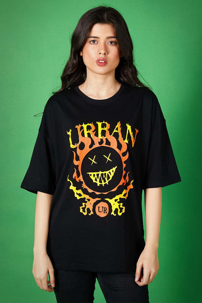 Urban Street Oversized Tee - W