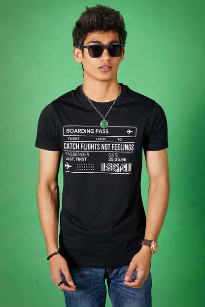 Catch Flights not Feelings Tee