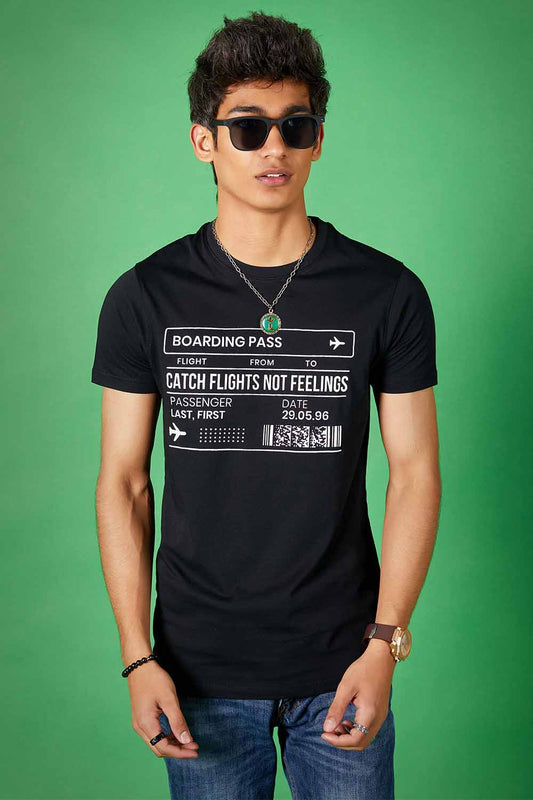 Catch Flights not Feelings Tee