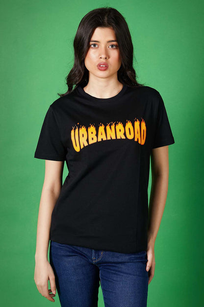 Urban Road Flames Tee - W