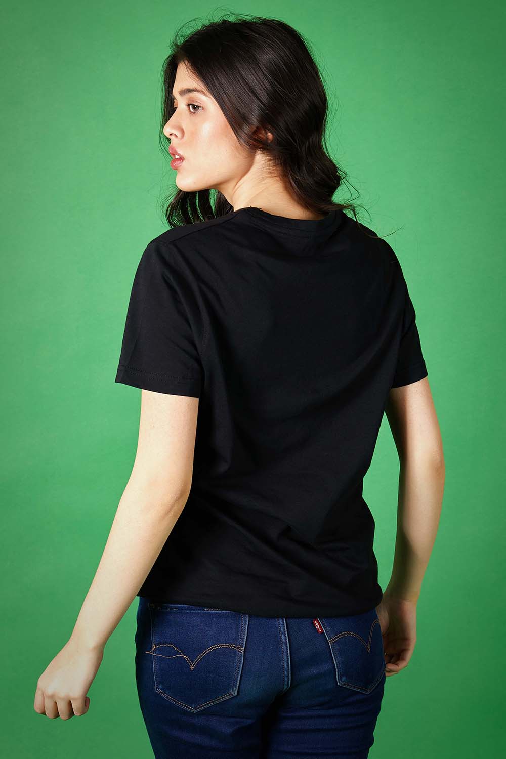 Catch Flights not Feelings Tee- W