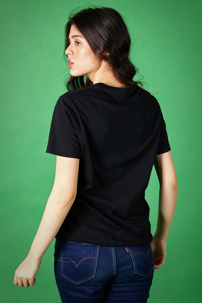 Catch Flights not Feelings Tee- W