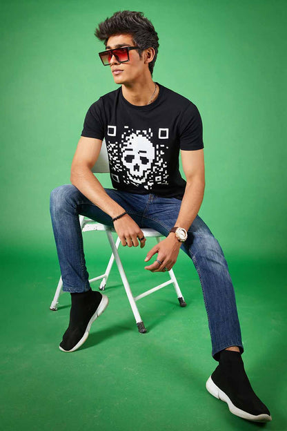 Skull QR Tee