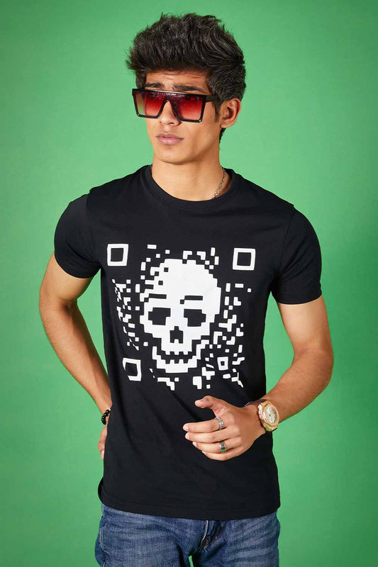Skull QR Tee
