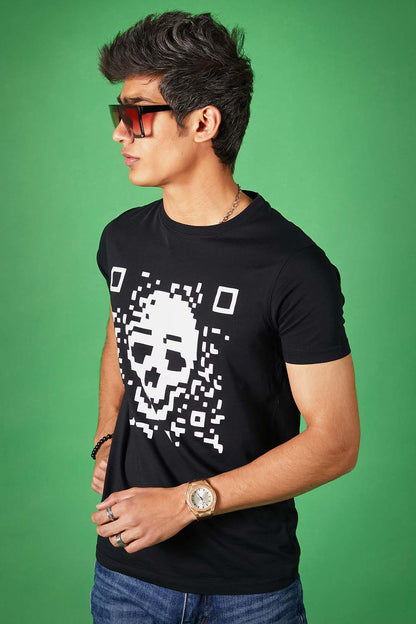 Skull QR Tee