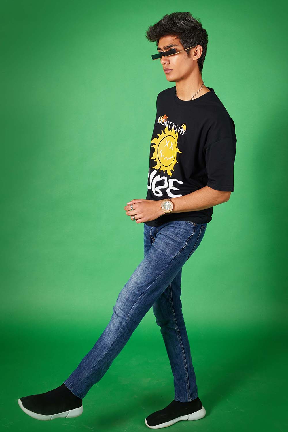 Dont Kill my Vibe Oversized Tee