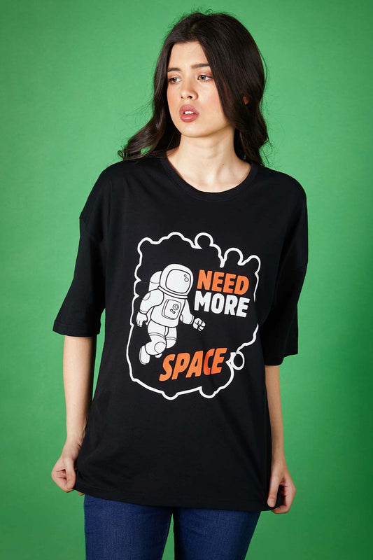 Need More Space Oversized Tee - W