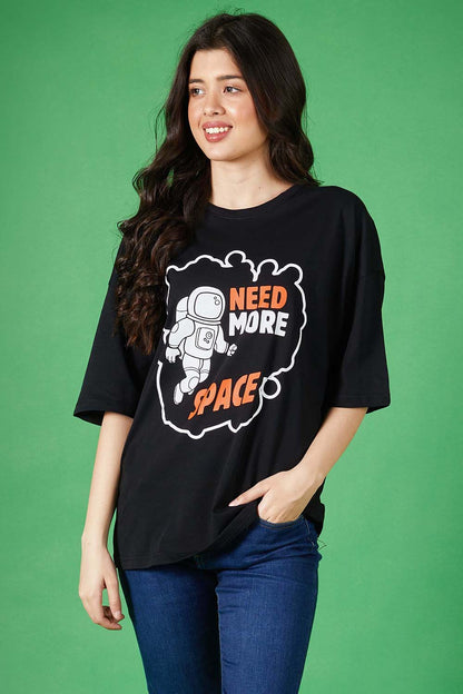 Need More Space Oversized Tee - W