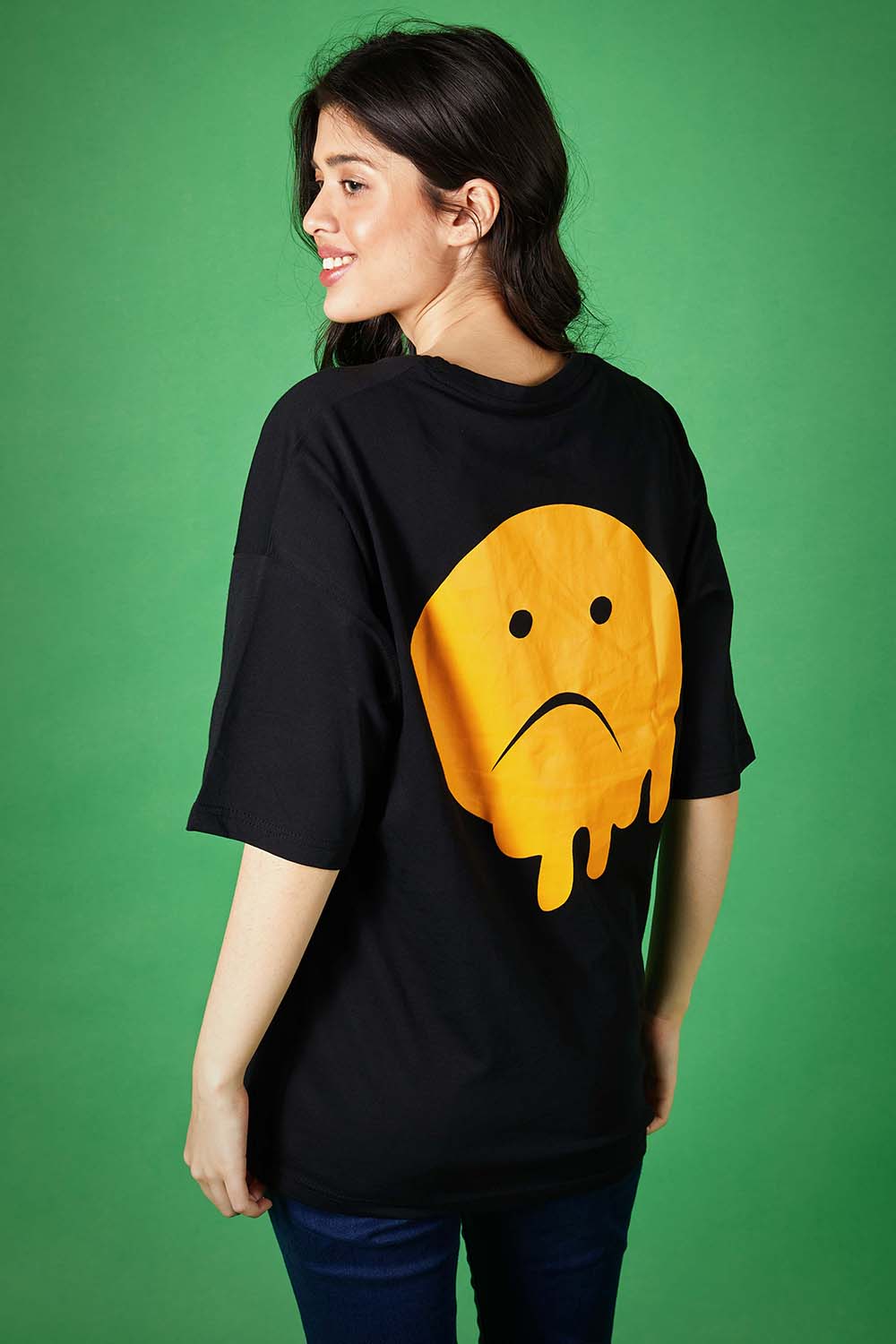 Exhausted Oversized Tee - W