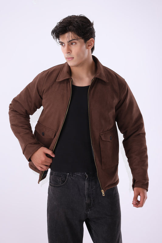 Brown Suede Jacket