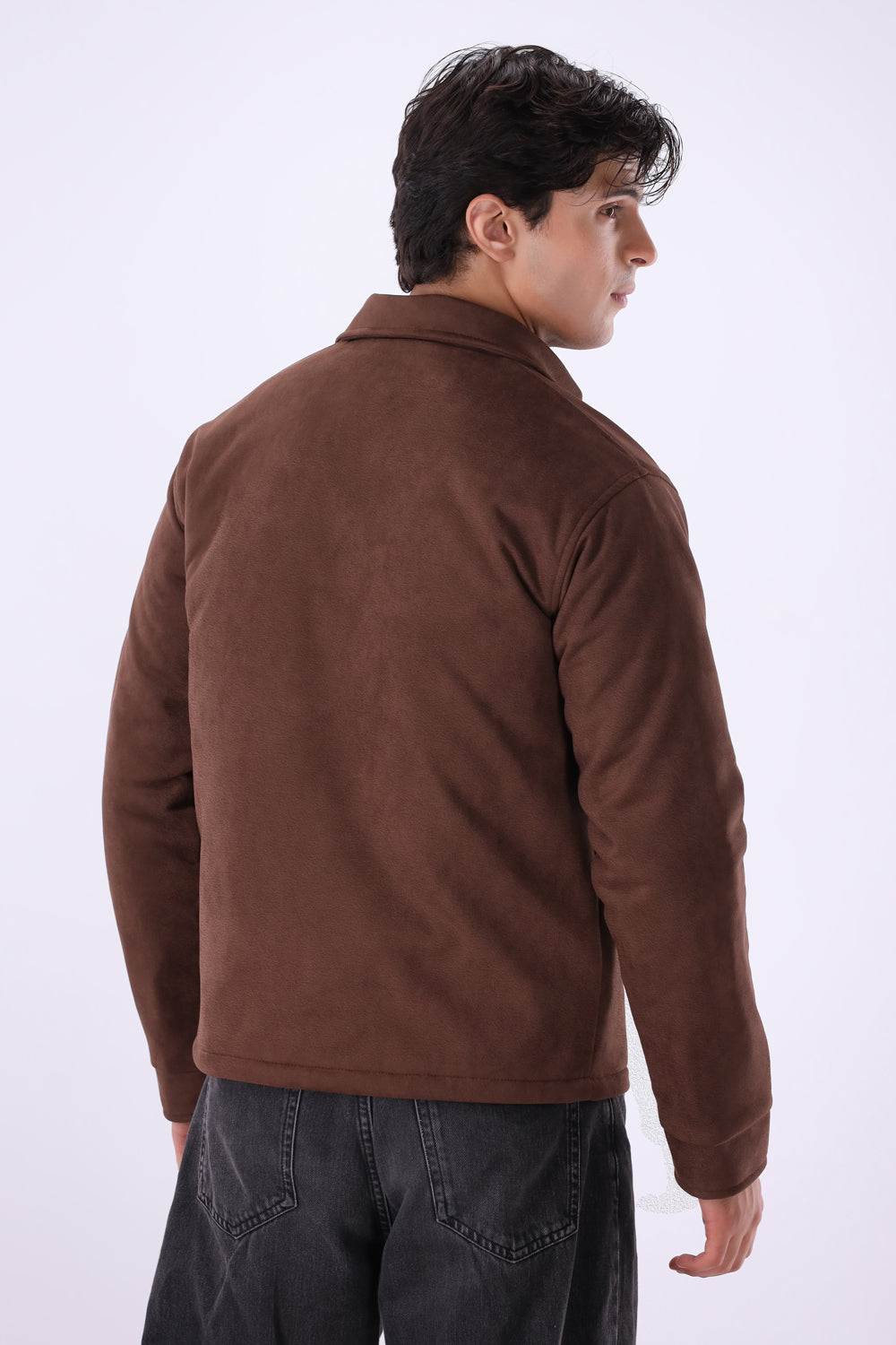 Brown Suede Jacket
