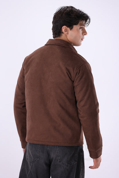 Brown Suede Jacket