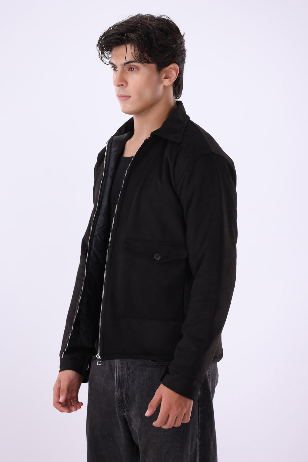 Black Suede Jacket