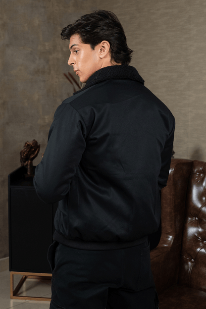 Black Sherpa Jacket