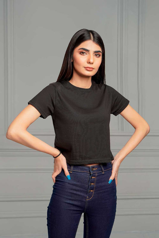 Black Crop Top