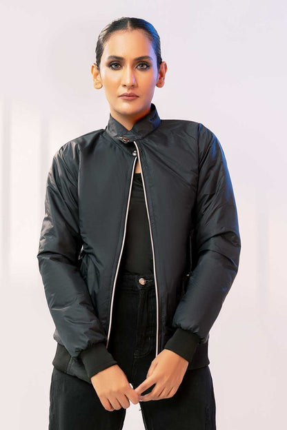 Black Harrington Jacket - W