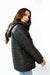 Black Jacket with Removable Hood - W