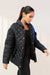 Black Quilted Jacket (Buttoned) - W