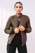 Brown Harrington Jacket - W