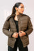 Premium Brown Puffer Jacket with Removable Hood - W For Women in Pakistan | UrbanRoad.pk