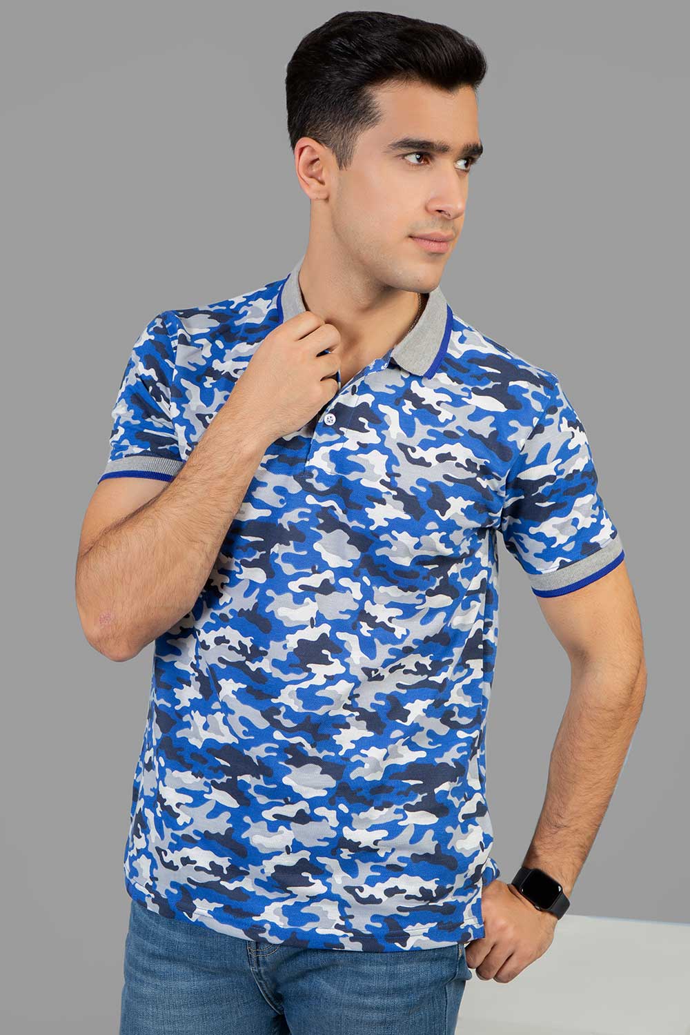 Premium Camouflage Polo For Men in Pakistan | UrbanRoad.pk