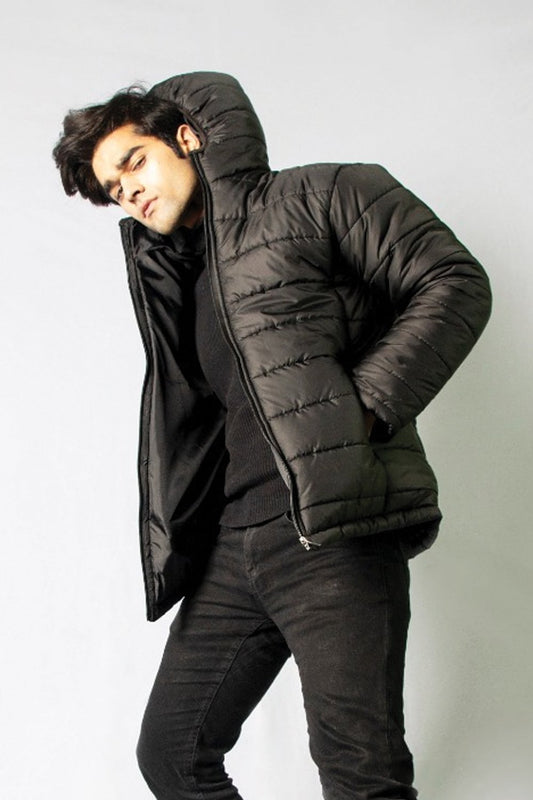 Hooded Puffer Jacket | UrbanRoad.pk