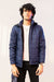 Premium Navy Blue Puffer Jacket with Removable Hood For Men in Pakistan | UrbanRoad.pk