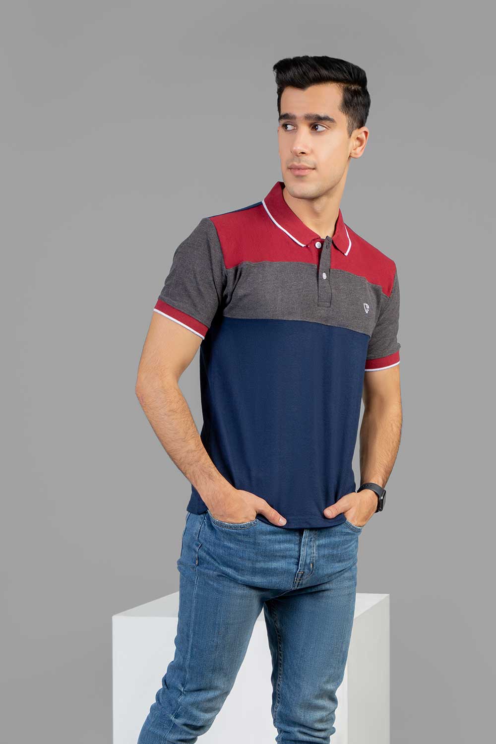 Premium Navy Charcoal Maroon Polo For Men in Pakistan | UrbanRoad.pk