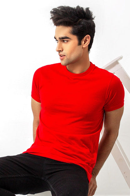 Basic Red T-shirt for Men Online at Best Price | UrbanRoad.pk