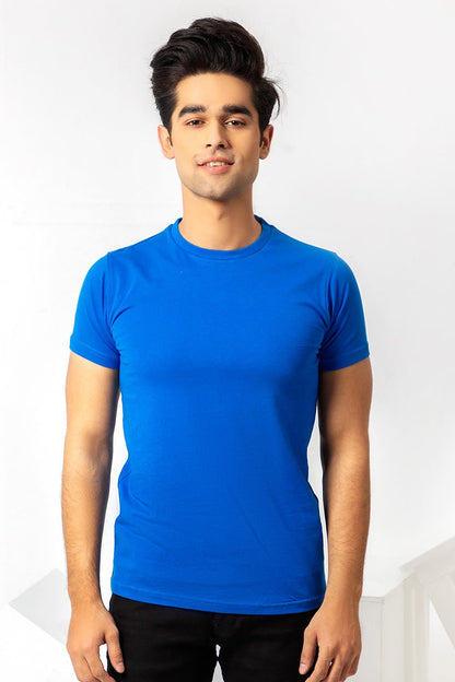 Basic Royal Blue T-shirt for Men Online at Best Price | UrbanRoad.pk